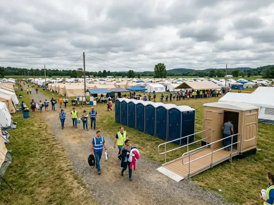 disaster-relief-camp-restrooms-010 — frequently asked questions, Dumpster & Portable Bathrooms Rental in New Martinsville, WV